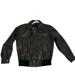 Vintage High Sierra Bomber Leather Jacket